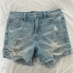 Hollister Light Wash Jean Shorts